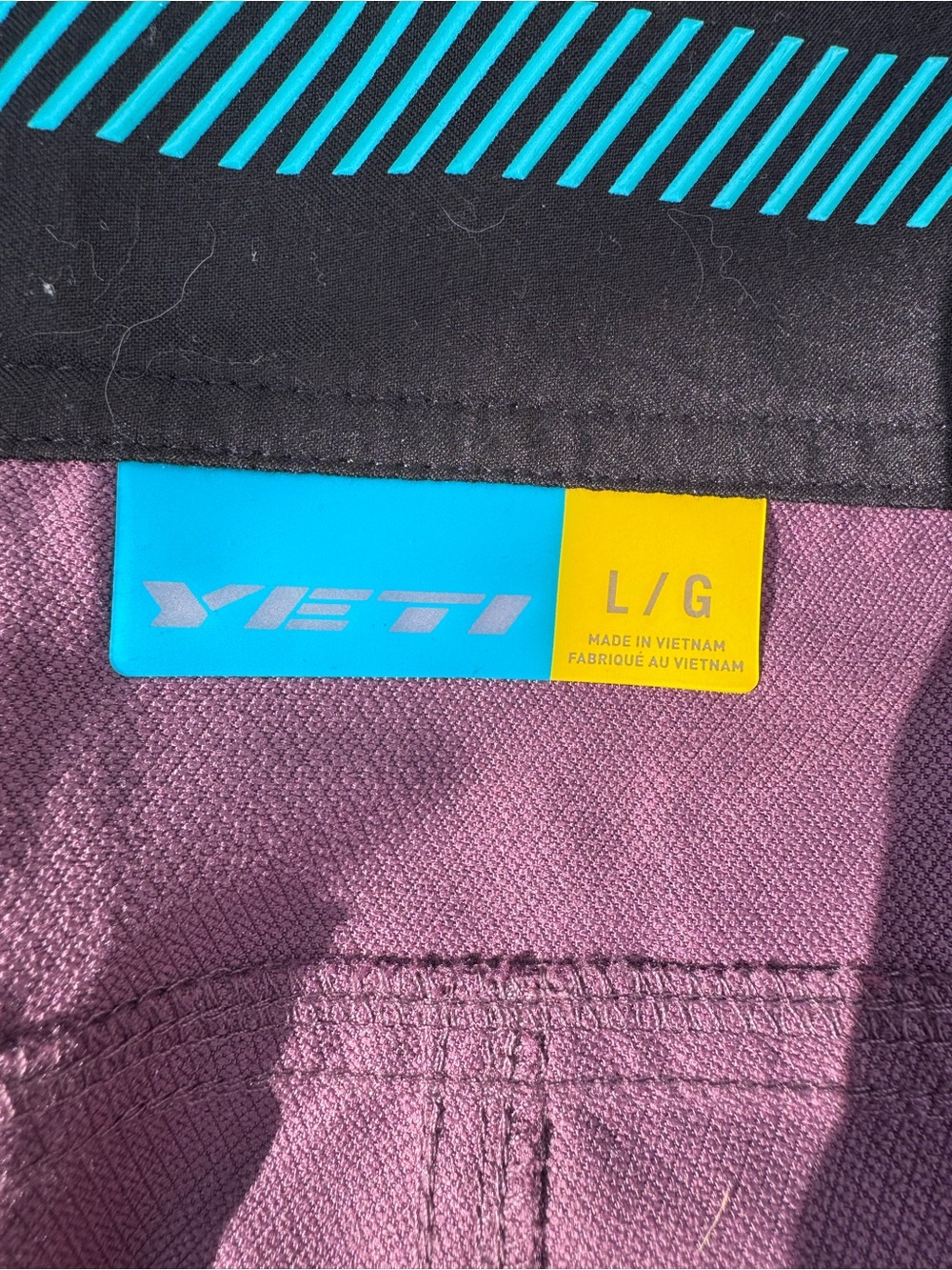 Yeti Men's Purple Outdoor Performance Shorts - Picture 2 of 3